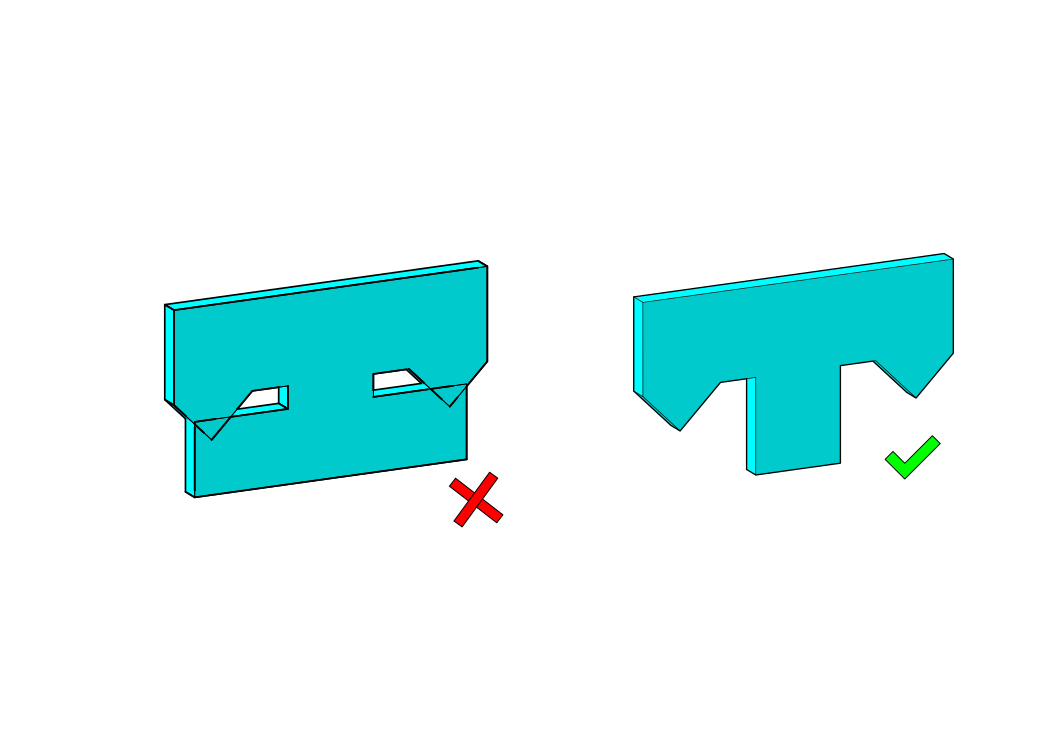 Flat pattern